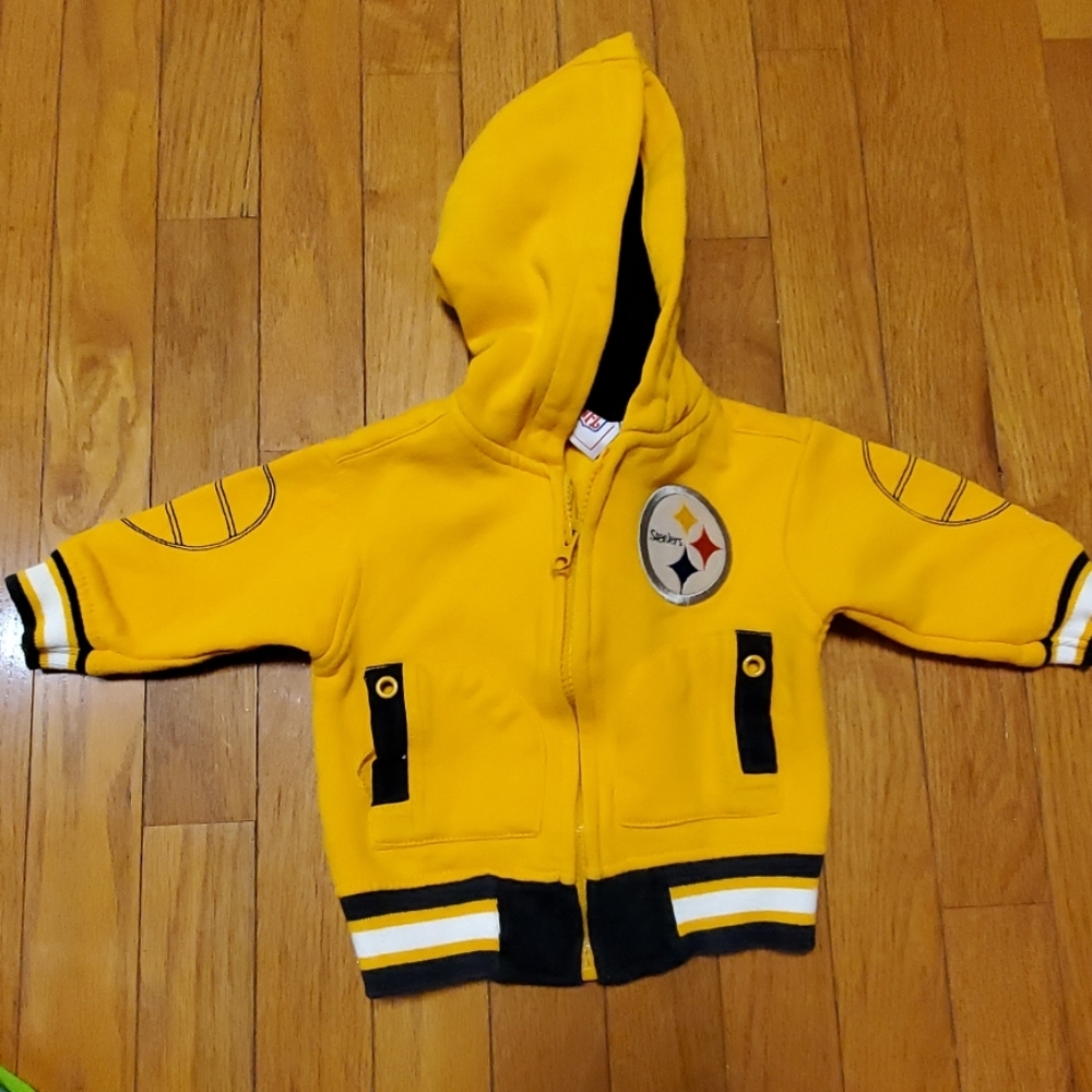 Steelers Hooded zip sweatshirt